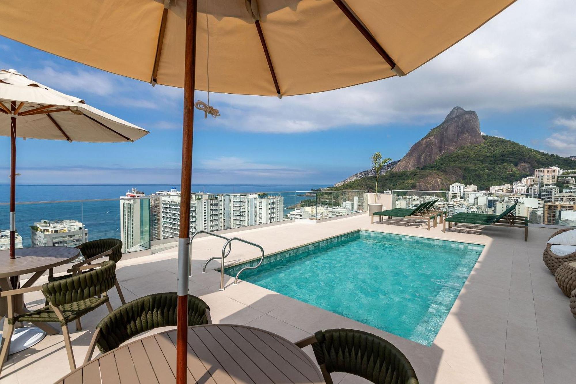 A 150 Metros Da Do Leblon Com Academia, Arrumacao Diaria E Vista Mar Apartamento Río de Janeiro