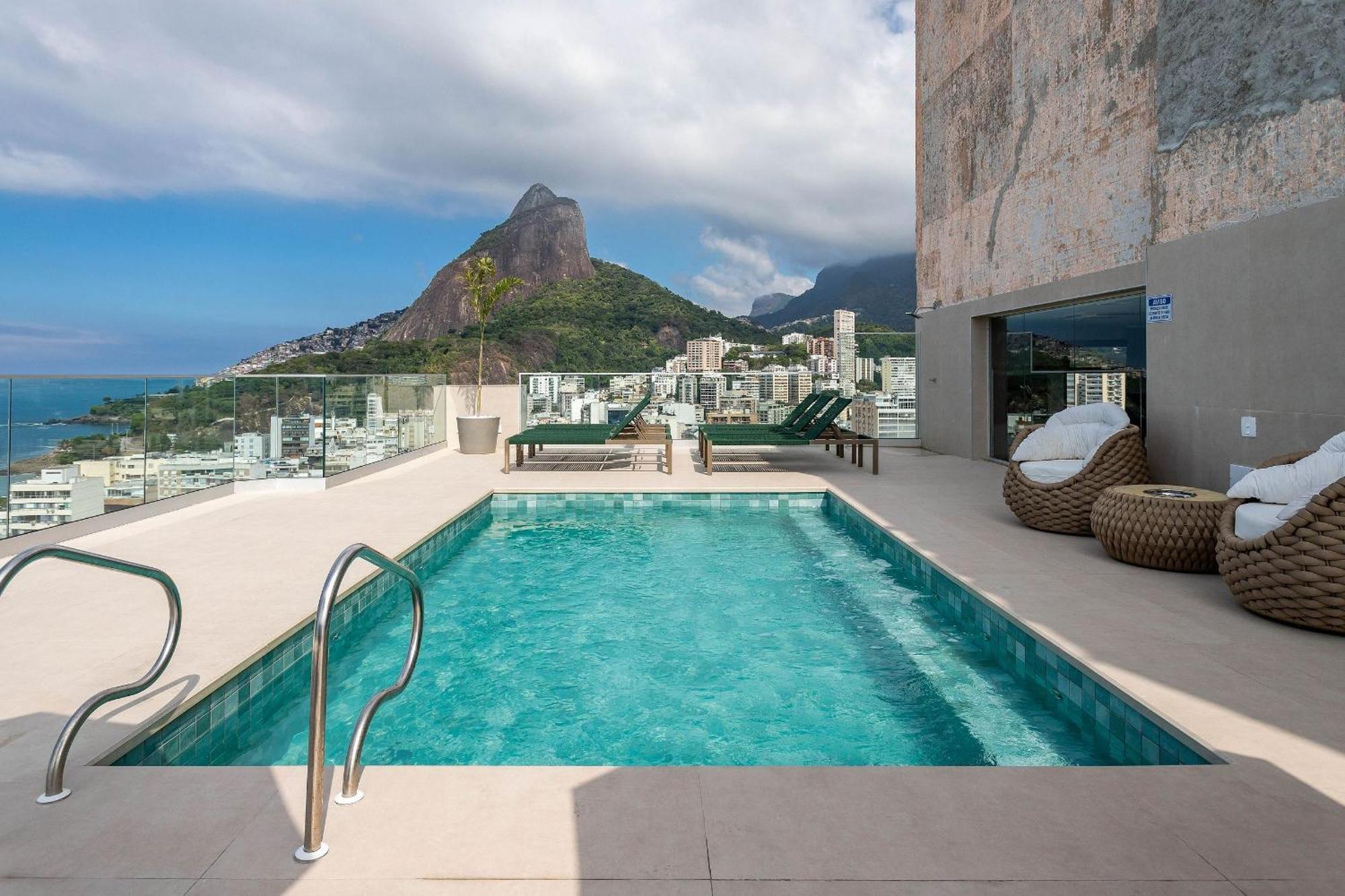 Apartamento A 150 Metros Da Do Leblon Com Academia, Arrumacao Diaria E Vista Mar Río de Janeiro